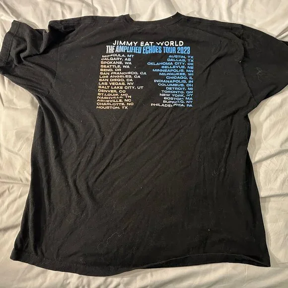 Jimmy Eat World 2023 tour t-shirt - size XXL - Picture 2 of 3